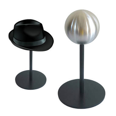 Metal discount hat stand